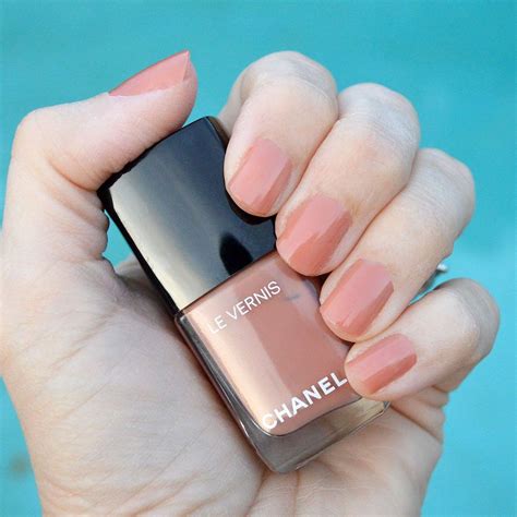 chanel afterglow nail polish|chanel bleached mauve nail polish.